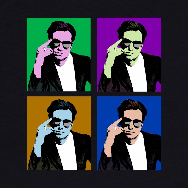 Sebastian Stan Andy Warhol Squared by RustedSoldier